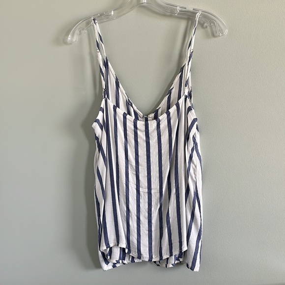 *SOLD* Striped Spaghetti Strapped Top, Size Large - Picture 5 of 5